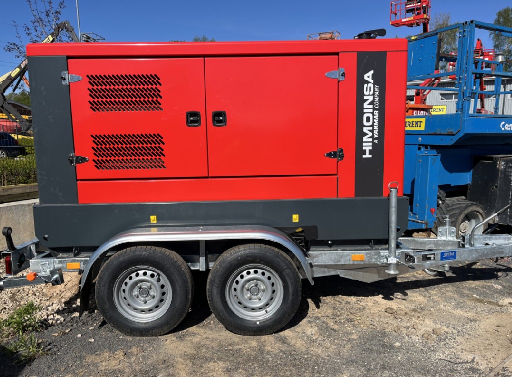 GENERAATOR DIISEL TREILERIL 60KVA